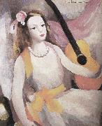 Marie Laurencin The Girl with guitar oil painting reproduction